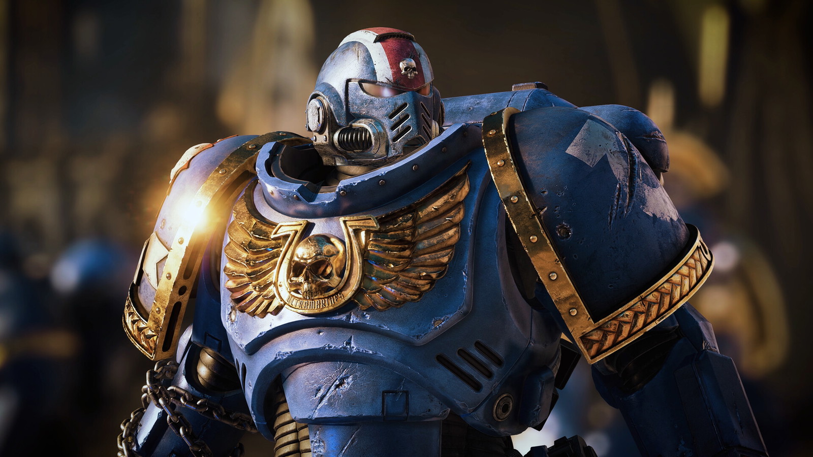 «По сути, гигантский летающий город-убийца»: боевая баржа Warhammer 40K: Space Marine 2 звучит именно так, как Fallout должен был обращаться со своими дирижаблями