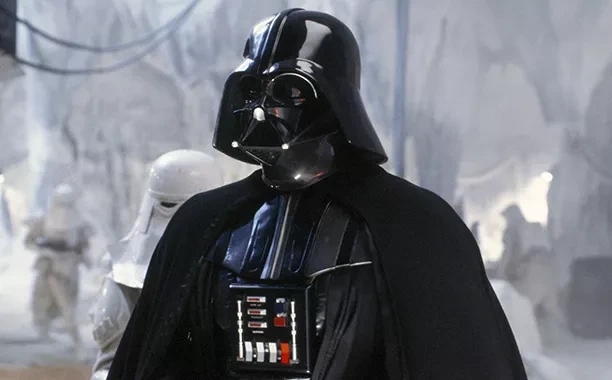 Darth Vader's iconic samurai mask (Credit: The Empire Strikes Back | Lucasfilm)