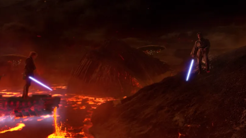 A still from Revenge of the Sith