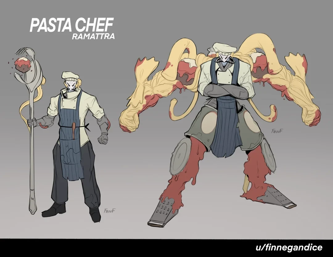 Pasta Chef Ramattra by FinneganDice