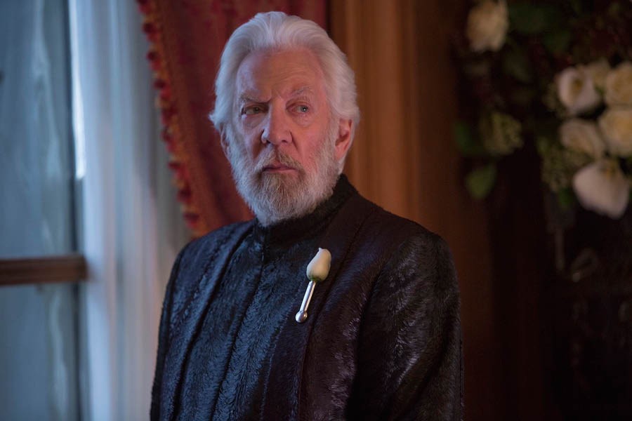 Donald Sutherland in The Hunger Games | Color Force
