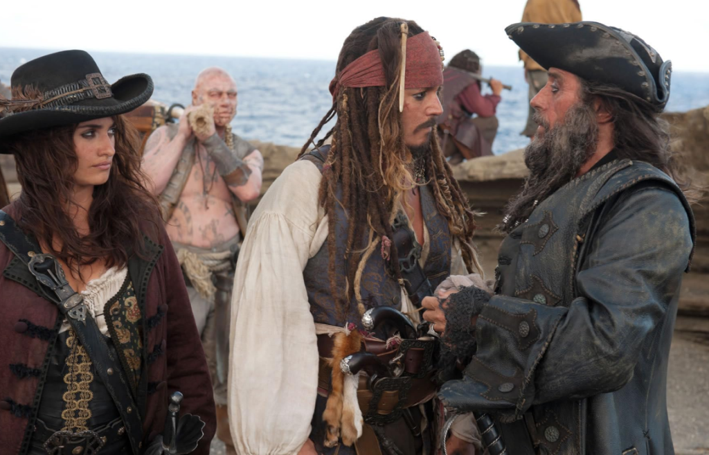 Experts say Blackbeard was not so old as shown in the 2011 film