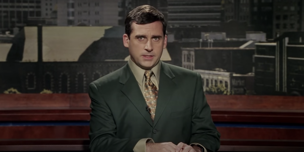 Steve Carell in Bruce Almighty