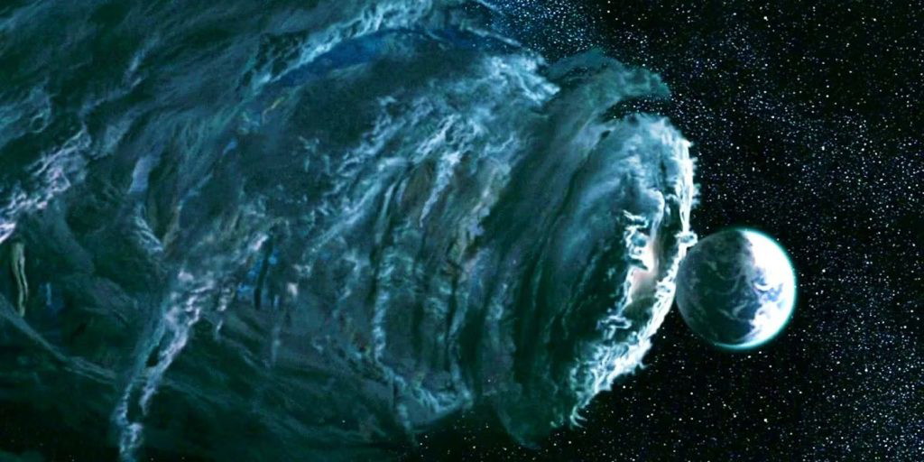 Galactus as a cloud-like villain in Fantastic Four: The Rise of Silver Surfer | 20th Century Fox