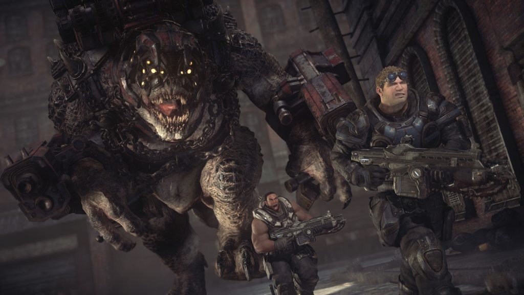 Gears of War still holds up as a game with some deadly enemies.