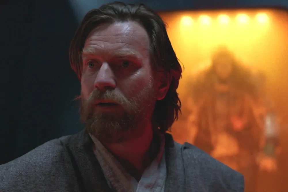 Ewan McGregor as Obi-Wan Kenobi in the series of the same name