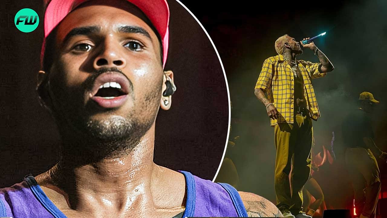 Chris Brown simply has no chance and leaves the stage after another embarrassing defect