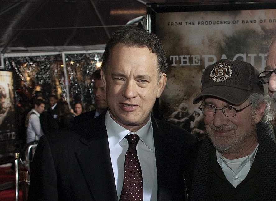 Steven Spielberg and Tom Hanks