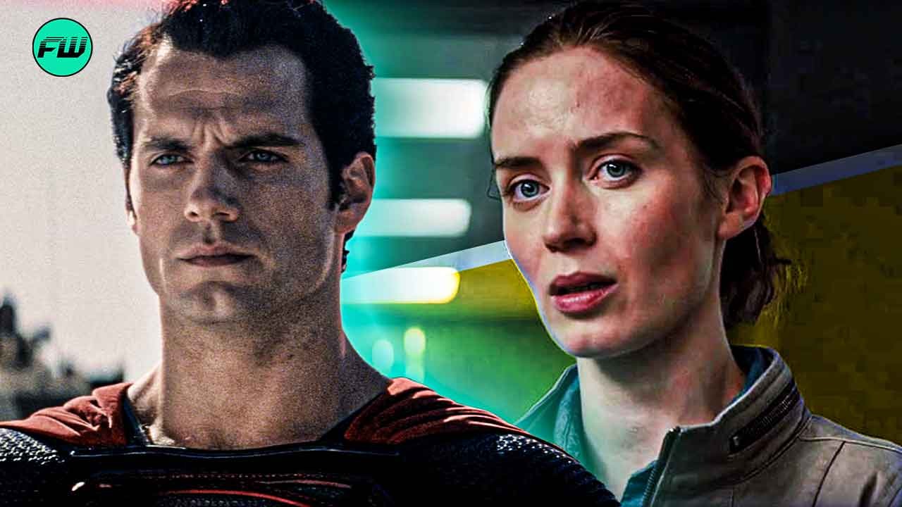 henry Cavill and Emily Blunt
