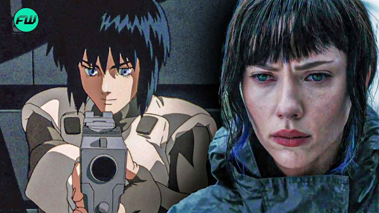 Scarlett Johansson and Ghost in the Shell