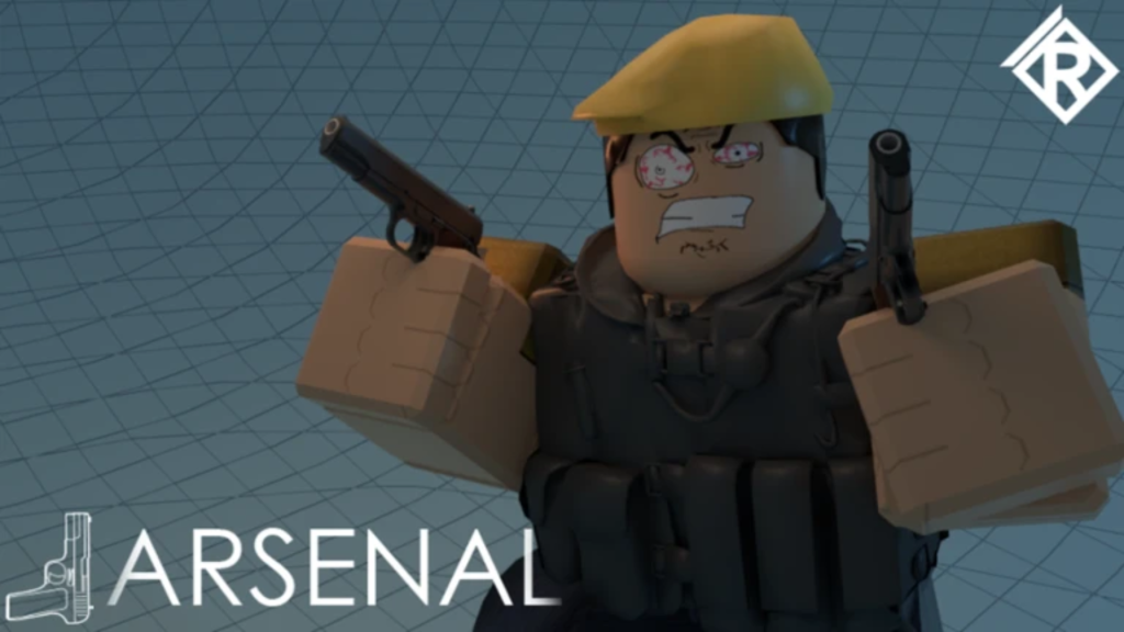 The variety of weapons that Arsenal offers makes it a standout experience on Roblox.
