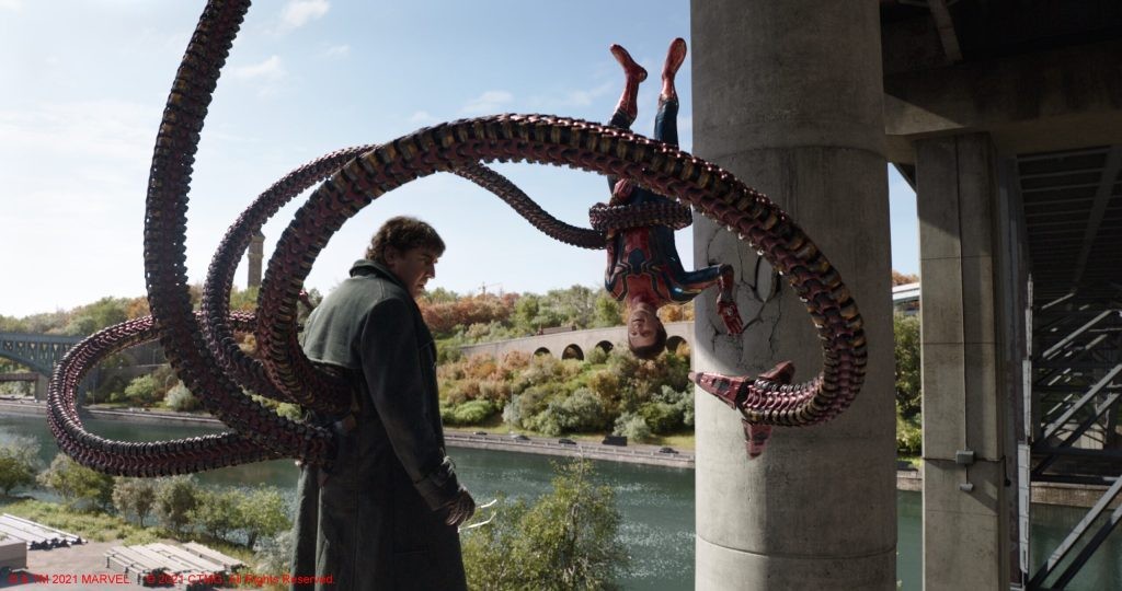 Spider-Man: No Way Home starring Alfred Molina and Tom Holland [Credit: Marvel Studios]