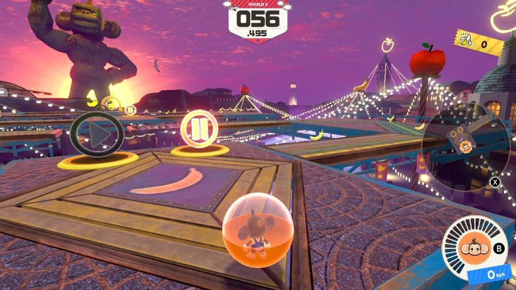 Super Monkey Ball Banana Rumble boasts diverse levels and worlds with all kinds of challenges.