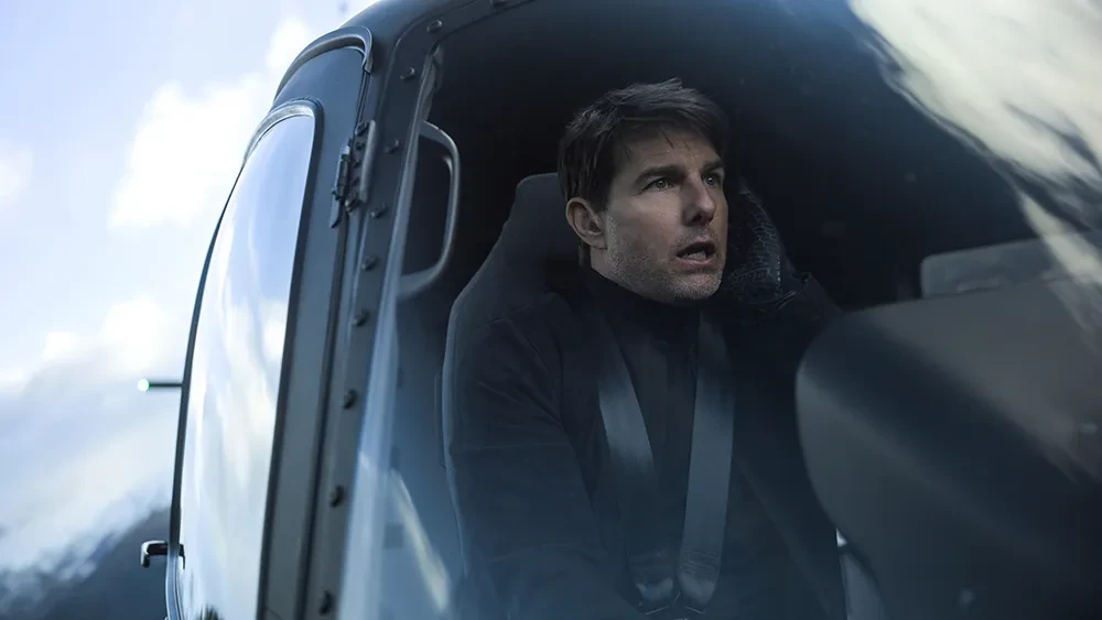 Tom Cruise as Ethan Hunt in Mission: Impossible—Fallout