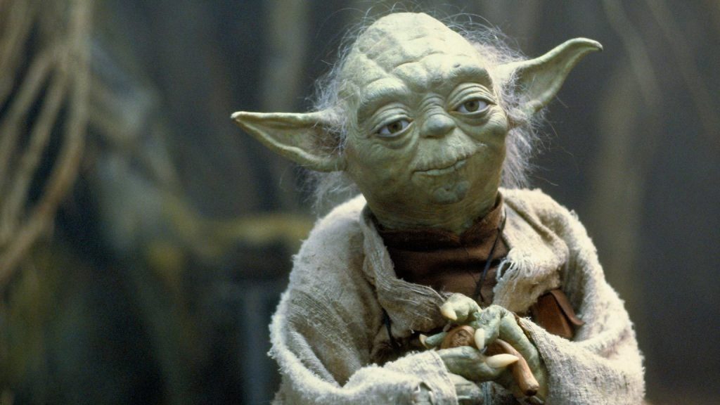 Yoda in The Empire Strikes Back. 