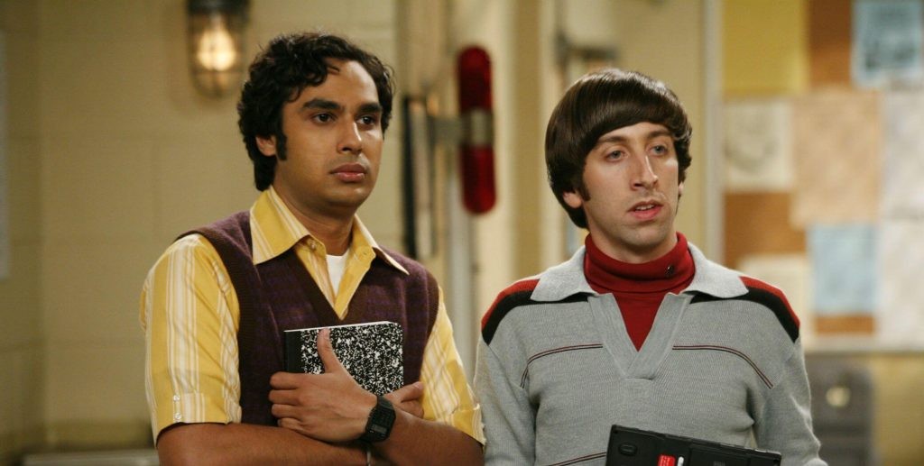 Raj and Howard in a still from the series. | Credit: CBS.