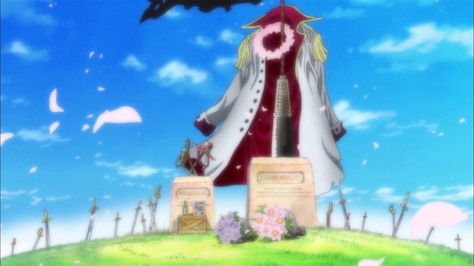 Ace and Whitebeard's Grave | Toei Animation