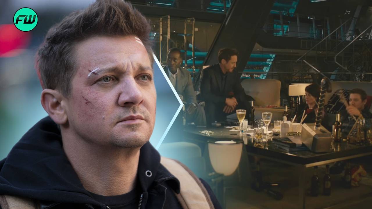 Jeremy Renner and the Avengers