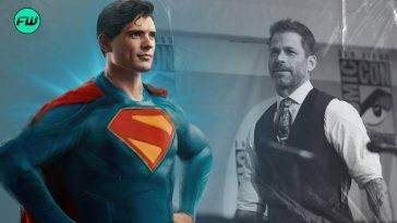 David Corenswet Superman and Zack Snyder