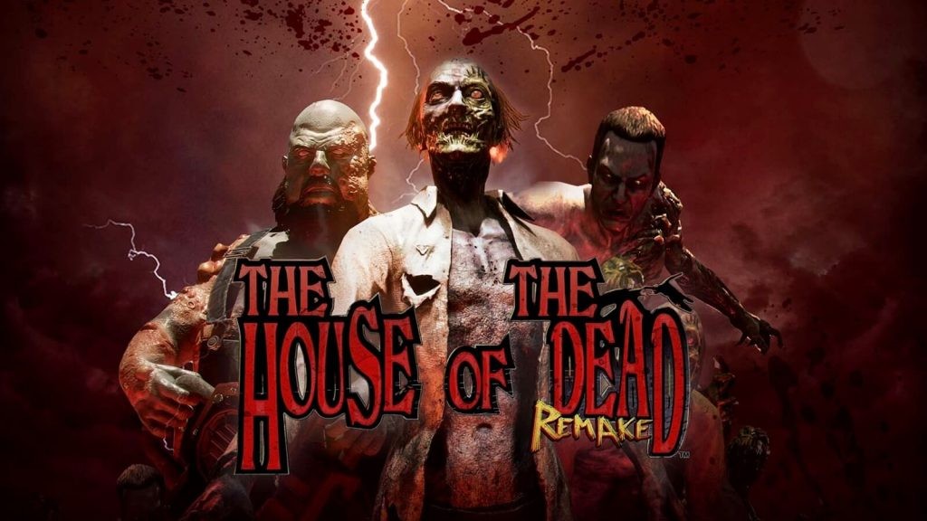 Promotional artwork of 2022's The House of the Dead: Remake for the Nintendo Switch.