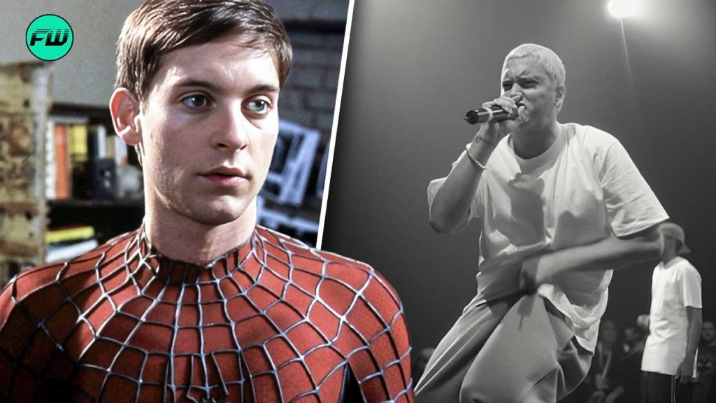 “That’s a horrible lyric”: Spider-Man Fans Go Berserk After Tobey Maguire Reference in Eminem’s Latest Song