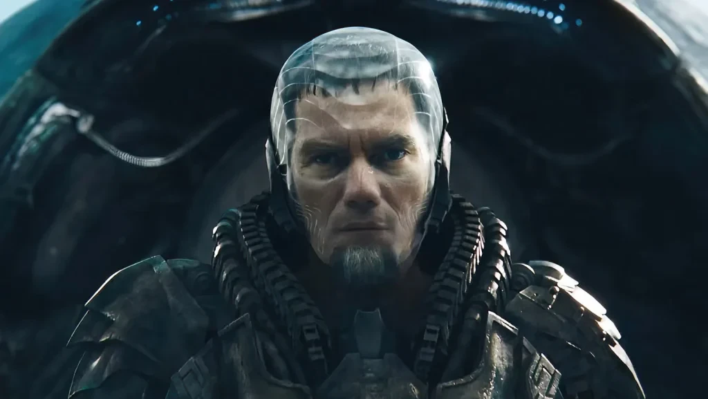 Michael Shannon as General Zod in the DC film, The Flash