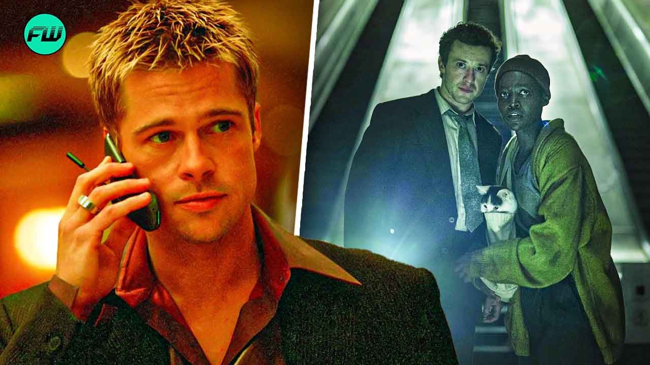 brad pitt in ocean’s 11, a quiet place: day one