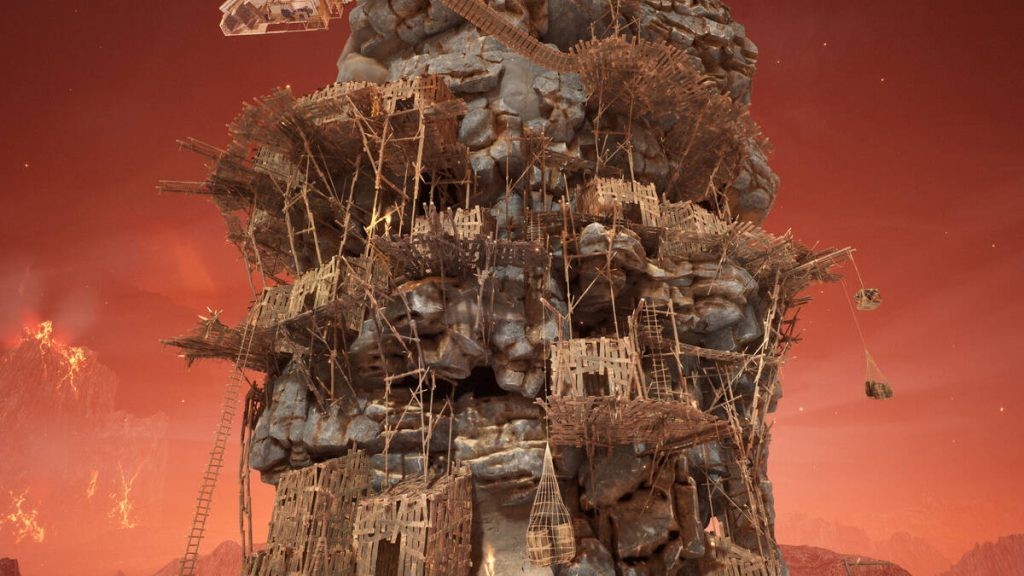 A tower from Hell from Chained Together.