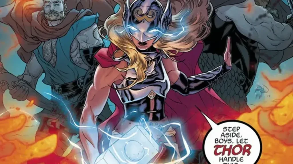 Female Thor in the comics. | Credit: Marvel Comics.