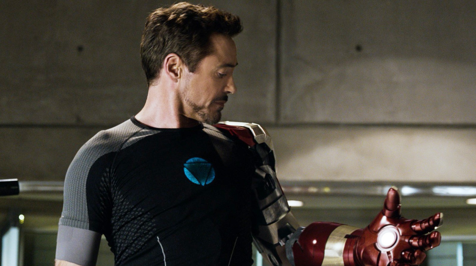Robert Downey Jr. as Tony Stark, aka Iron Man 