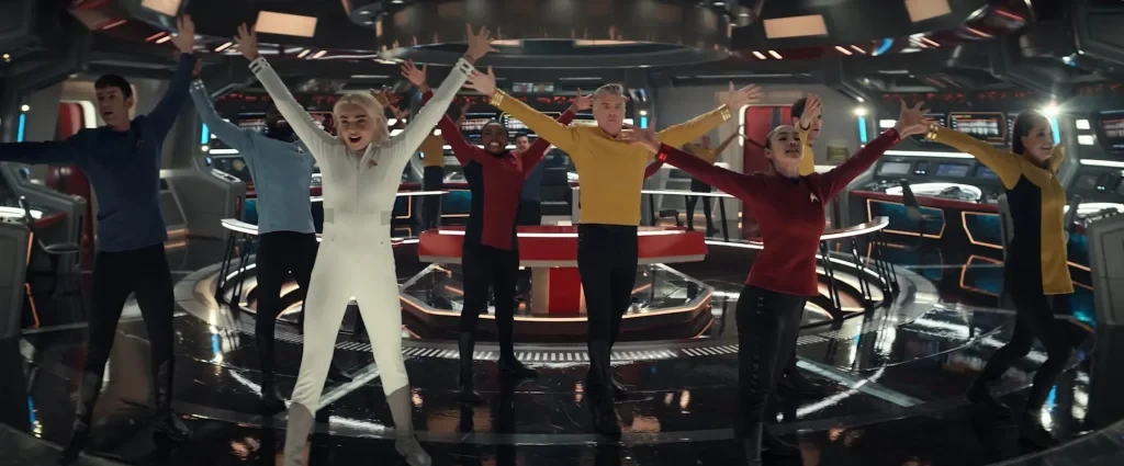 The final musical number in Star Trek: Strange New Worlds