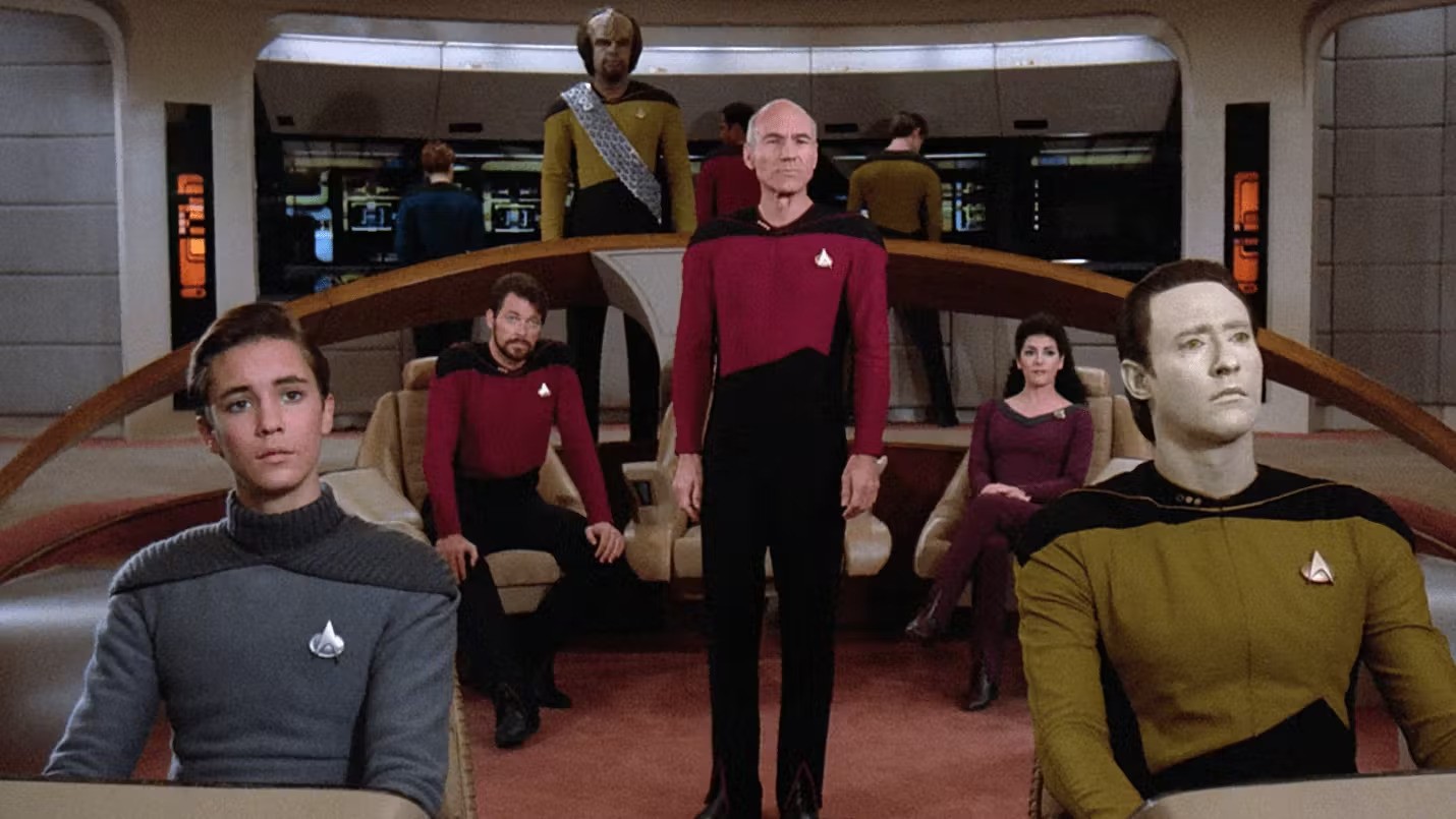 A still from Star Trek: The Next Generation | company Paramount Domestic Television