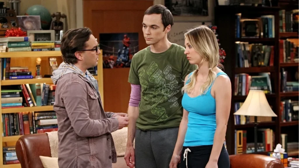 Leonard, Penny, and Sheldon