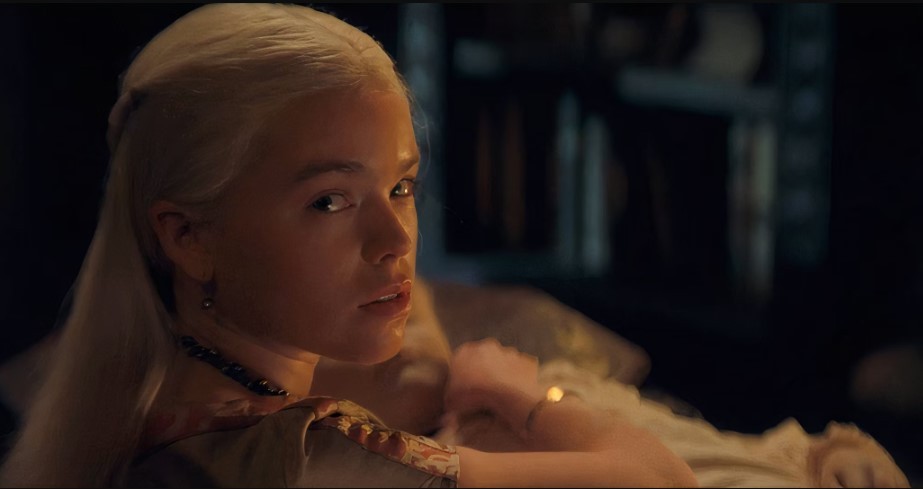 Milly Alcock as Rhaenyra Targaryen in S2 E3 of House of the Dragon | HBO