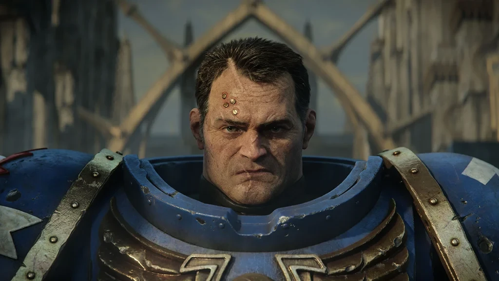 Space Marine 2 protagonist will be portrayed by Vikings actor Clive Standen.