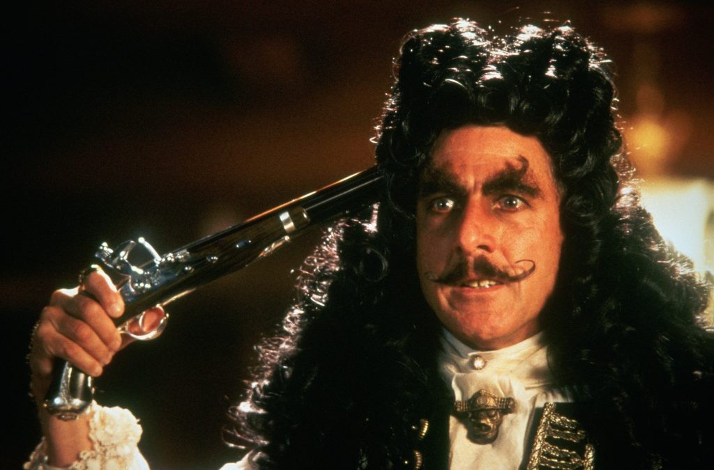 Hoffman in a still from Hook | TriStar Pictures