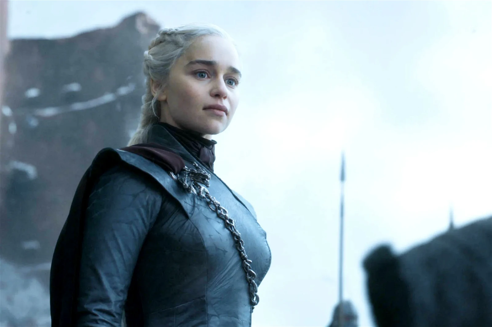 Emilia Clarke as Queen Daenerys Targarye