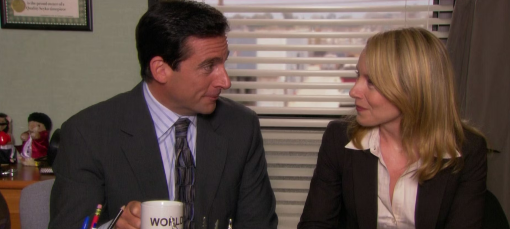 Michael Scott and Amy Ryan's relationship was hilarious yet so romantic