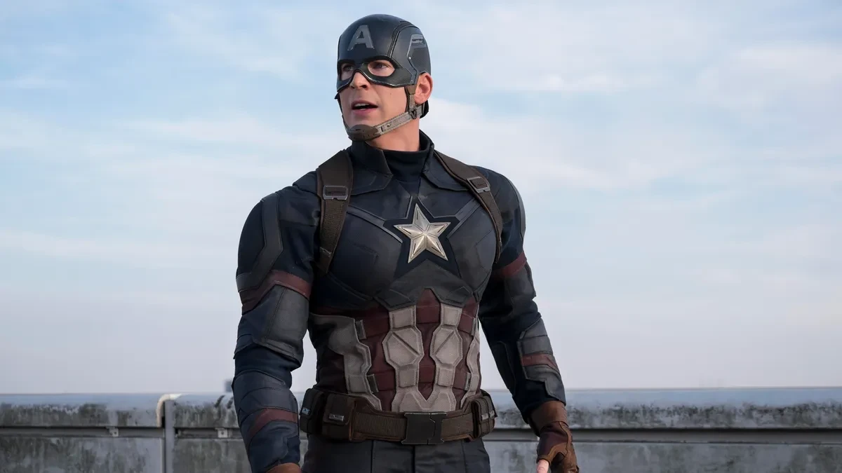 Chris Evans as Steve Rogers aka Captain America