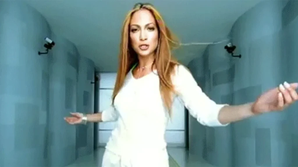 Jennifer Lopez in the music video for If You Had My Love