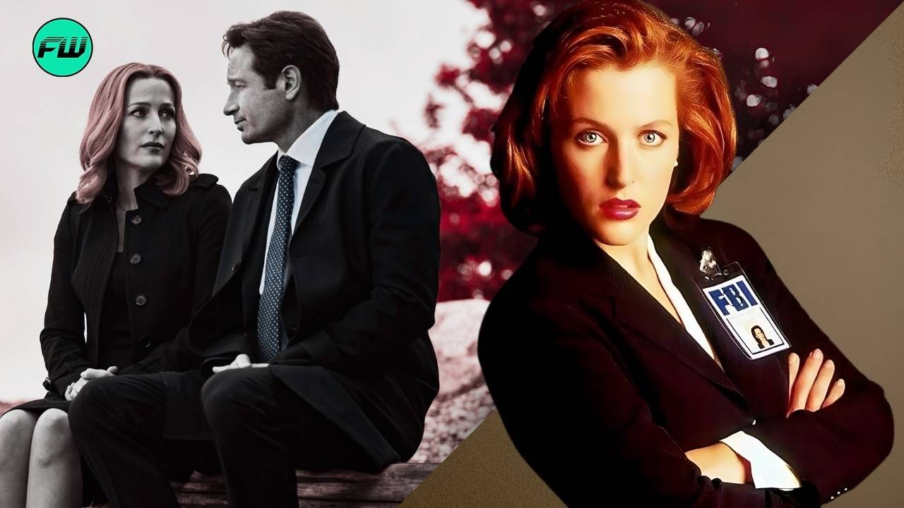 Gillian Anderson and David Duchovny X Files