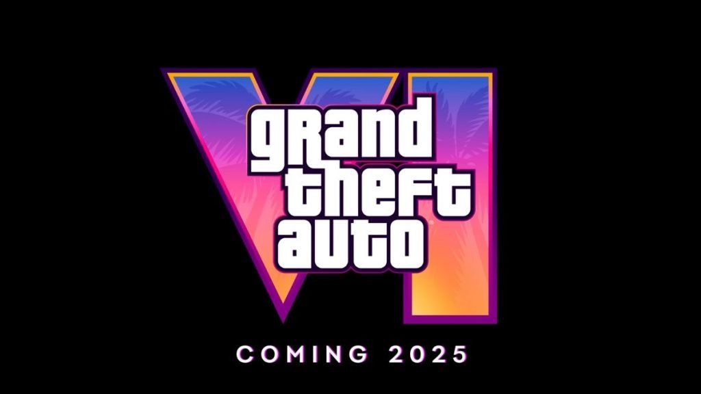 GTA 6's logo and release window.