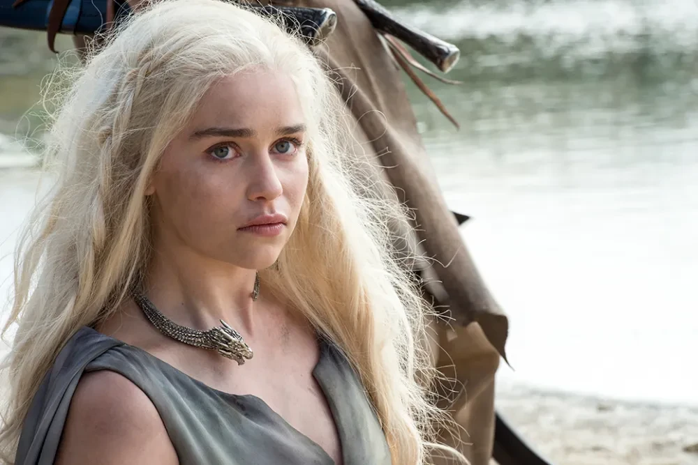 Emilia Clarke in Game of Thrones season 6 