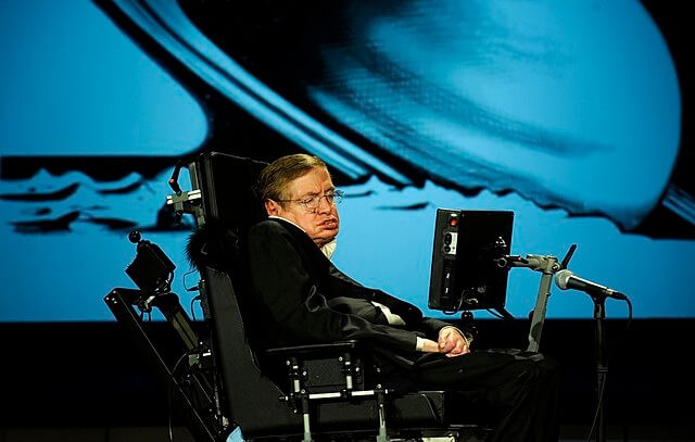 Stephen Hawking. | Credit: NASA/Paul Alers/Wikimedia Commons.