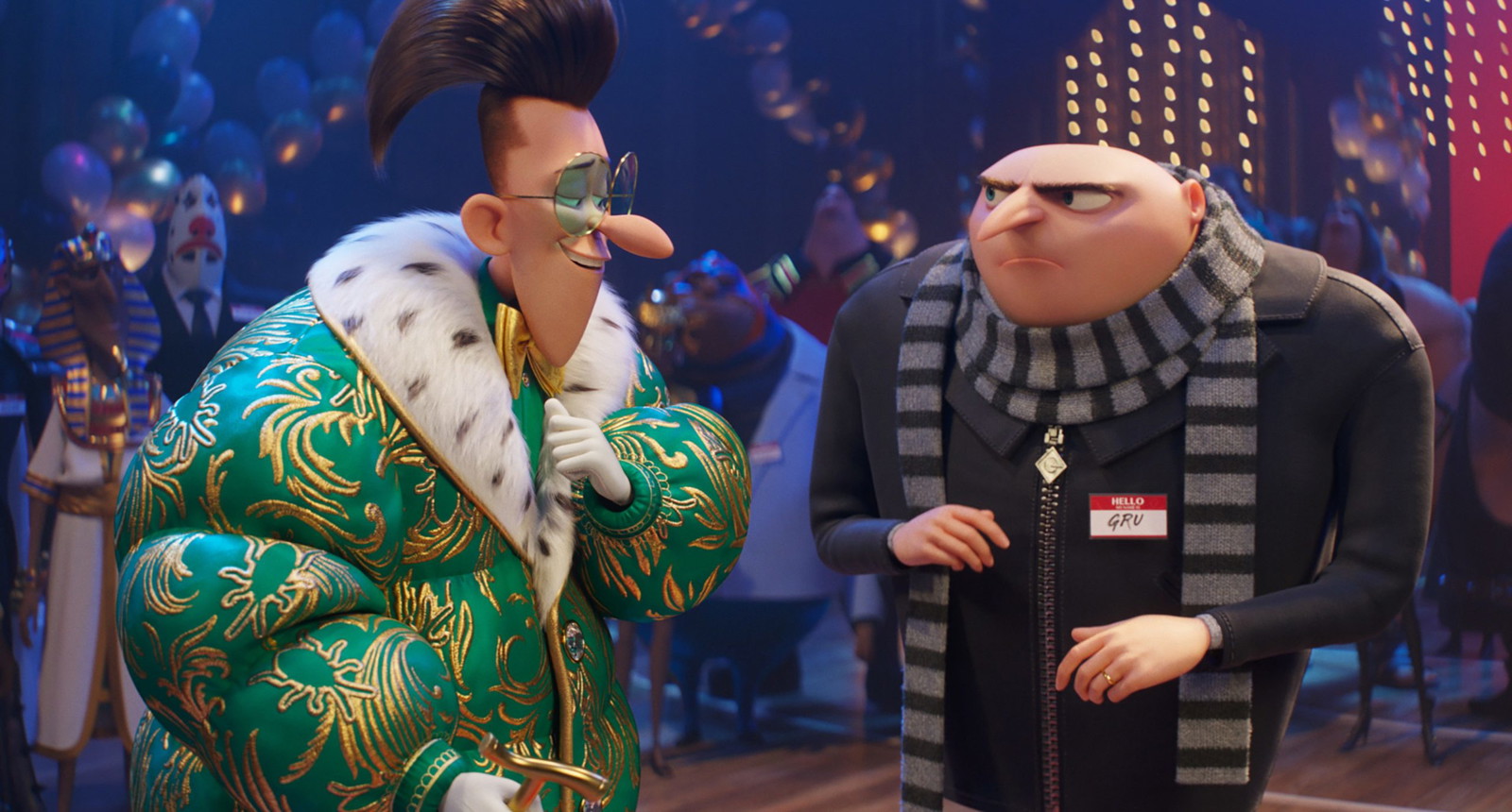 Despicable Me 4 - Gru with antagonist Maxime