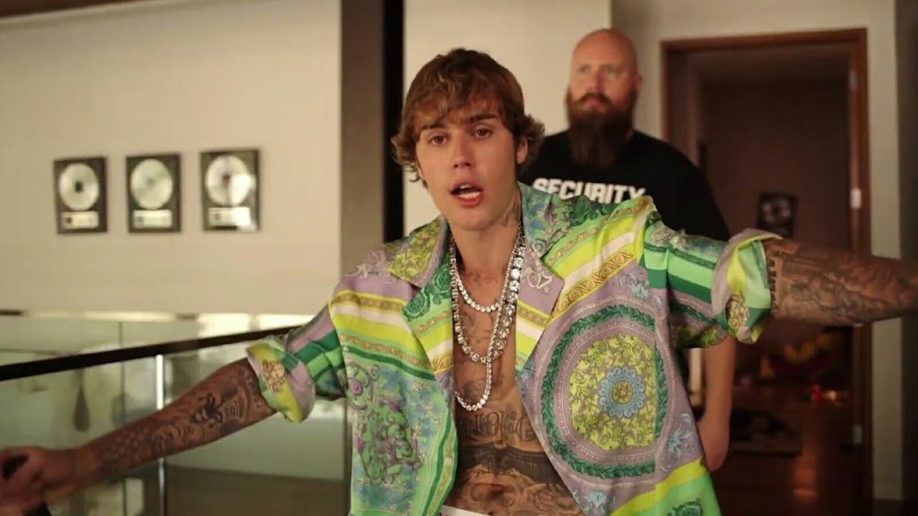 Justin Bieber in a still from Popstar MV | YouTube