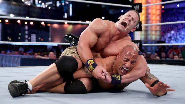 The Rock vs. John Cena: WWE Championship Match |  image: WWE