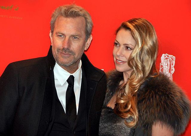 Kevin Costner and his ex-wife Christine Baumgartner