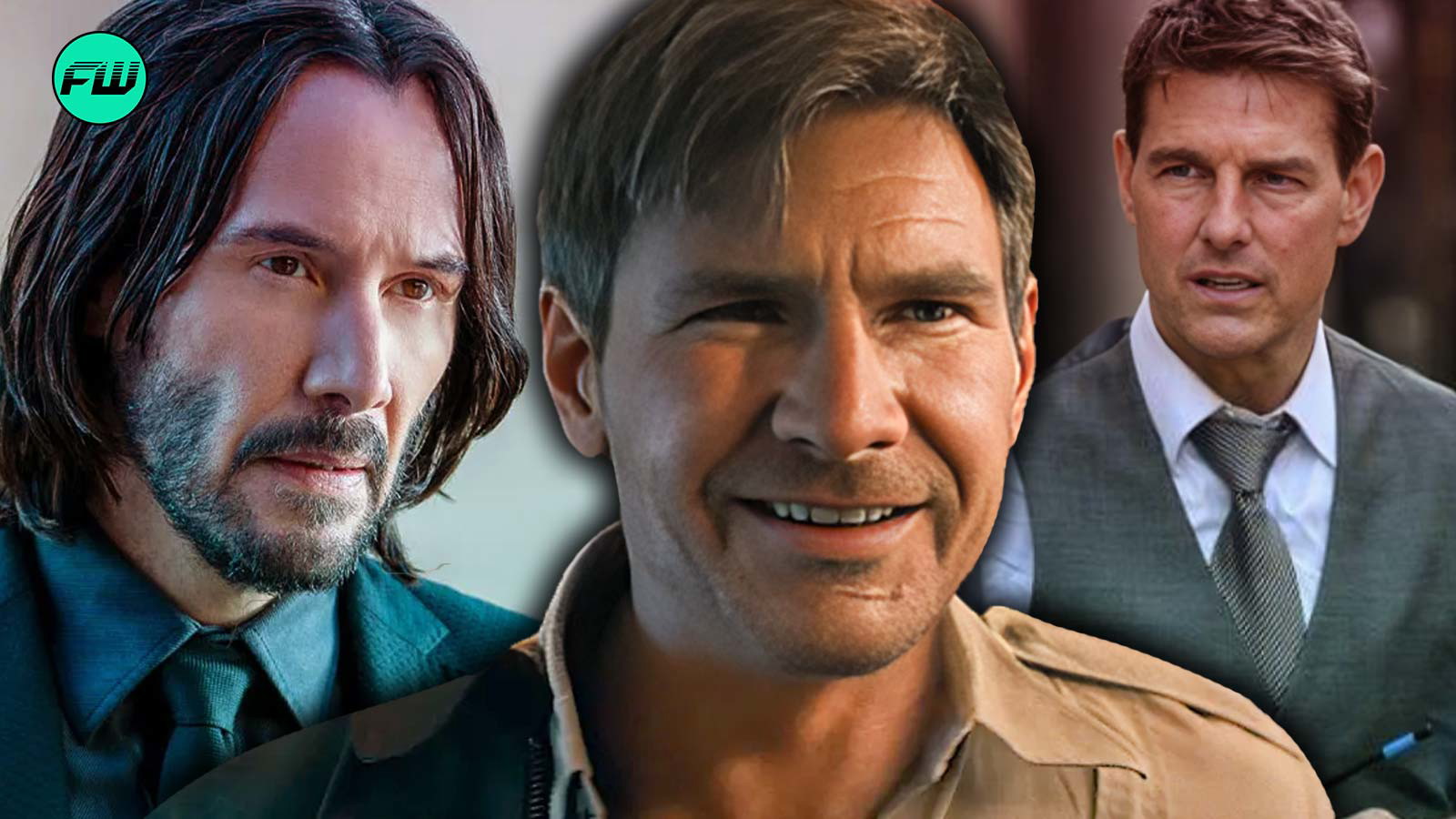 Tom Cruise, Keanu Reeves, Harrison Ford