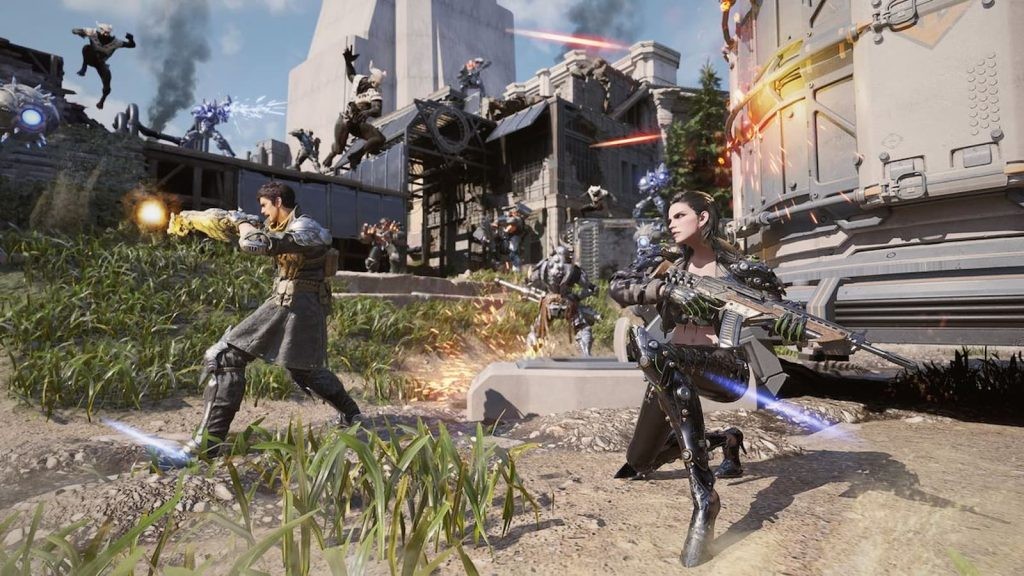 The images shows The First Descendant gameplay